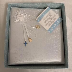 Vintage Roman Wedding  Photo Album Shabby Chic Old , New , Borrowed , Blue NWT